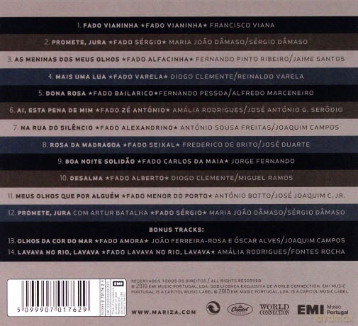 Mariza: Fado Tradicional (Limited Digipack) [CD]
