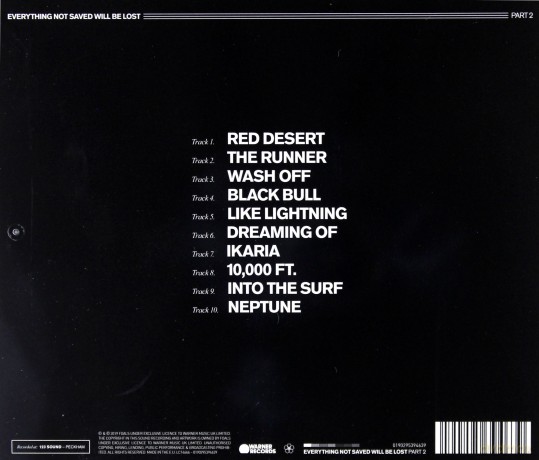 Foals: Everything Not Saved Will Be Lost Part 2 [CD]