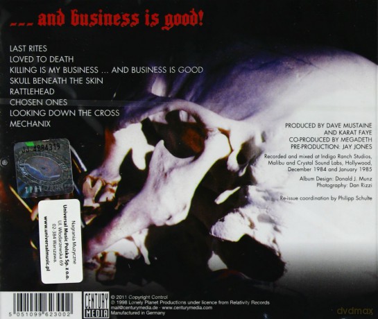 Megadeth: Killing Is My Business [CD]