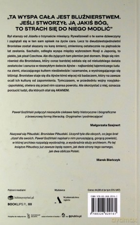 AKAN czyli Bronisław Piłsudski na Dalekim Wschodzie - nowa powieść Pawła Goźlińskiego - Paweł Goźliński [KSIĄŻKA]