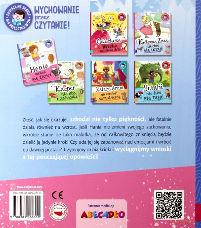 Hania wciąż się złości. Edukacyjne baśnie dla przedszkolaków [KSIĄŻKA]