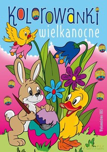 Kolorowanki wielkanocne + naklejki [KSIĄŻKA]