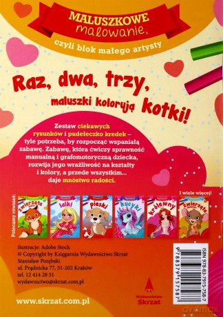 Maluszkowe malowanie. Kotki [KSIĄŻKA]