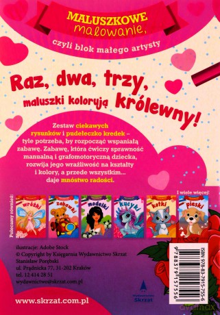 Maluszkowe malowanie. Królewny [KSIĄŻKA]