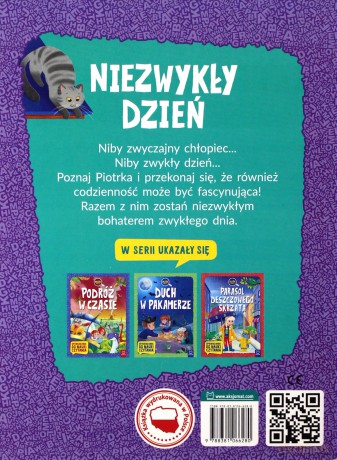 Niezwykły dzień. Duże litery. Opowiadania do nauki czytania [KSIĄŻKA]