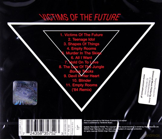 Gary Moore: Victims Of The Future (Remastered) [CD]