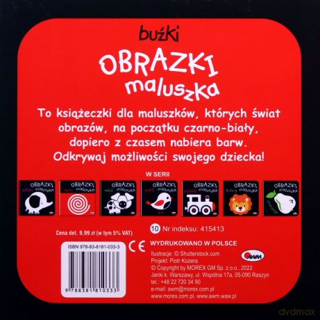 Obrazki maluszka buźki - Piotr Kozera [KSIĄŻKA]