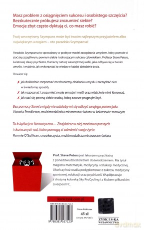 Paradoks szympansa Sposób na sukces szczęści i pewność siebie - Steve Peters [KSIĄŻKA]