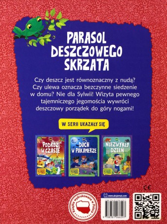 Parasol deszczowego skrzata. Duże litery. Opowiadania do nauki czytania [KSIĄŻKA]