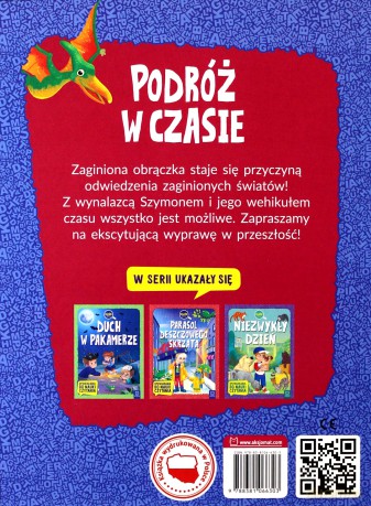 Podróż w czasie. Duże litery. Opowiadania do nauki czytania [KSIĄŻKA]