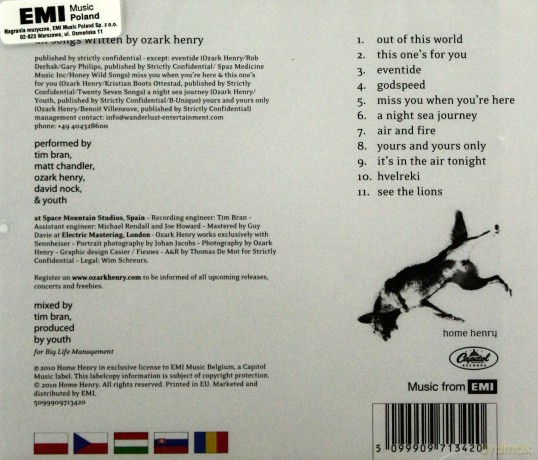 Henry Ozark: Hvelreki (Ee Version) [2CD]