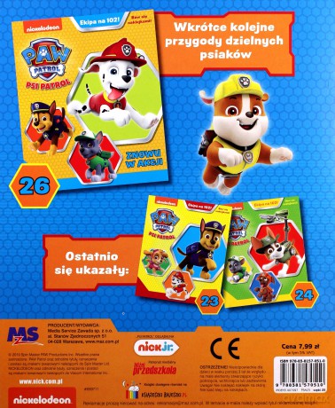 Psi Patrol. Ekipa na 102 [KSIĄŻKA]