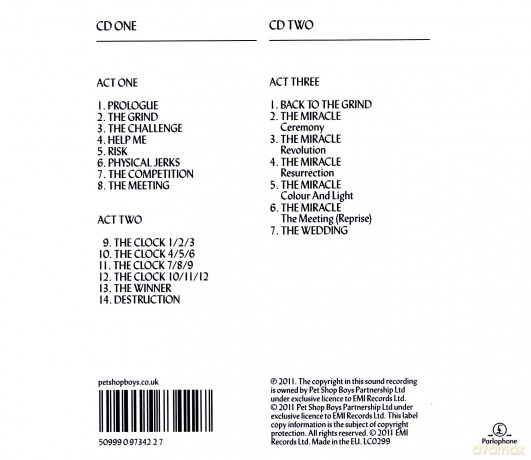 Pet Shop Boys: The Most Incredible Thing [2CD]