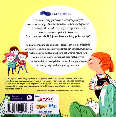 SPEcjalne moce. Sam na placu zabaw. Książka o stanach lękowych - Tracy Packiam Alloway Dr [KSIĄŻKA]