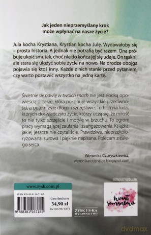 Świetnie się bawię w twoich snach - Izabela Skrzypiec-Dagnan [KSIĄŻKA]