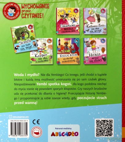 Yembi nie lubi się myć. Edukacyjne baśnie dla przedszkolaków [KSIĄŻKA]