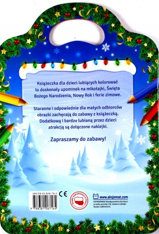 Zimowe kolorowanki [KSIĄŻKA]