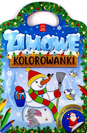 Zimowe kolorowanki [KSIĄŻKA]