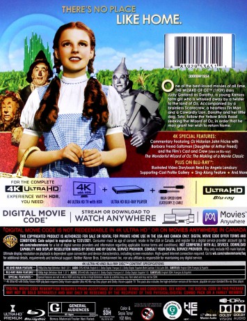 Czarnoksiężnik z Oz [Blu-Ray 4K]+[Blu-Ray]