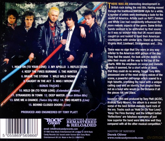 Shy: Brave The Storm [CD]
