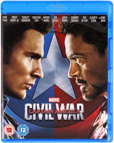 Captain America Civil War (Kapitan Ameryka: Wojna bohaterów) [Blu-Ray]