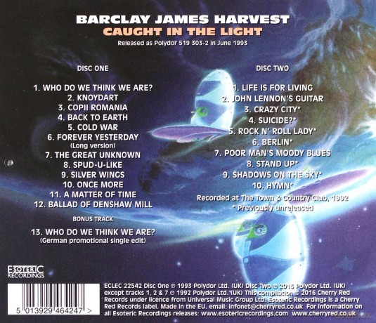 Barclay James Harvest: Caught In The Light [2CD]