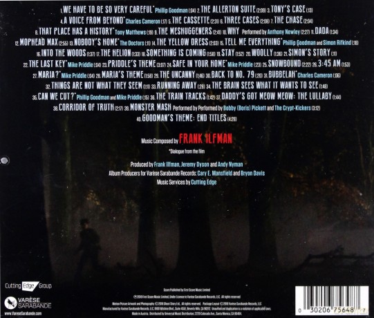 Ghost Stories soundtrack [CD]