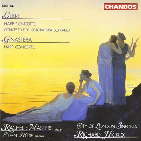 City Of London Sinfhickox: Gliereginastera Harp Works [CD]