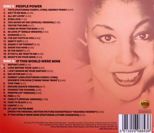 Cheryl Lynn: Got To Be Real: The Columbia Anthology [2CD]