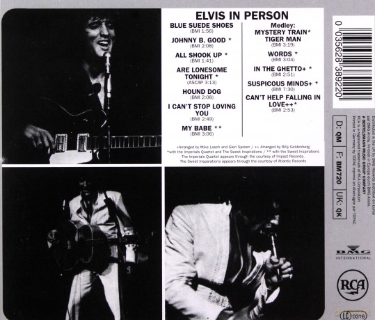 Elvis Presley: In Person [CD]