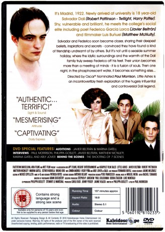 Little Ashes [DVD]