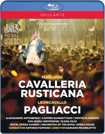 Roh Orchestra Chorus Pappano: Mascagni Leoncavallo Cavalleria [2xBlu-Ray]