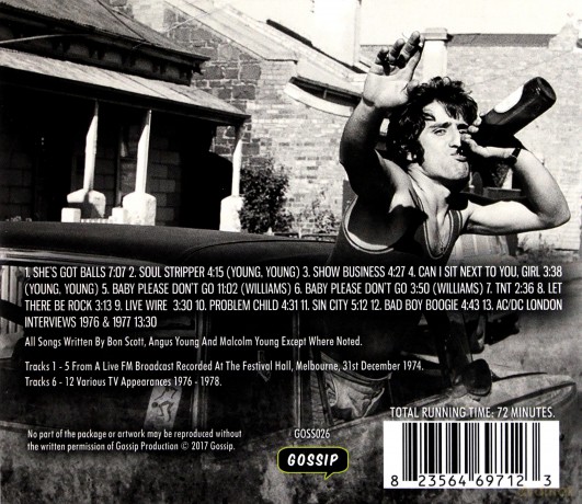 AC/DC: Melbourne 1974 [CD]