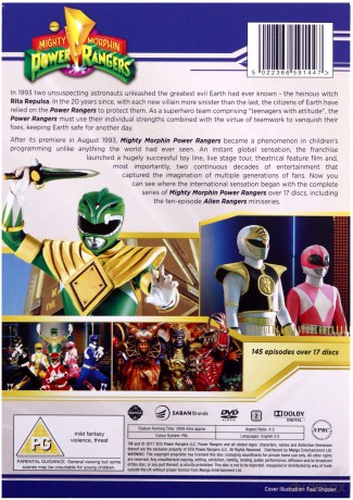 Mighty Morphin Power Rangers Complete Season 1-3 Collection [17DVD]
