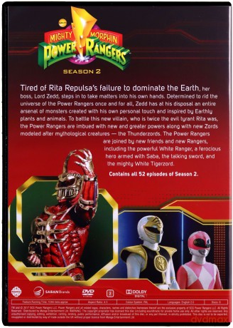 Mighty Morphin Power Rangers Complete Season 1-3 Collection [17DVD]