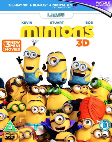 Minions (Minionki) [Blu-Ray 3D]+[Blu-Ray]