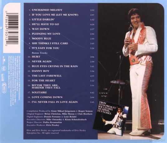 Elvis Presley: Moody Blue [CD]