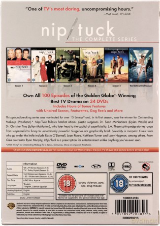 Nip/Tuck The Complete Series (Bez skazy) [34DVD]