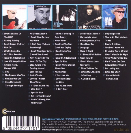 Paul Carrack: Original Album Collection Volume 2 [5CD]