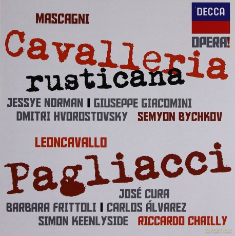 Semyon Bychkov: Mascagni: Cavalleria Rusticana (Opera!) [2CD]
