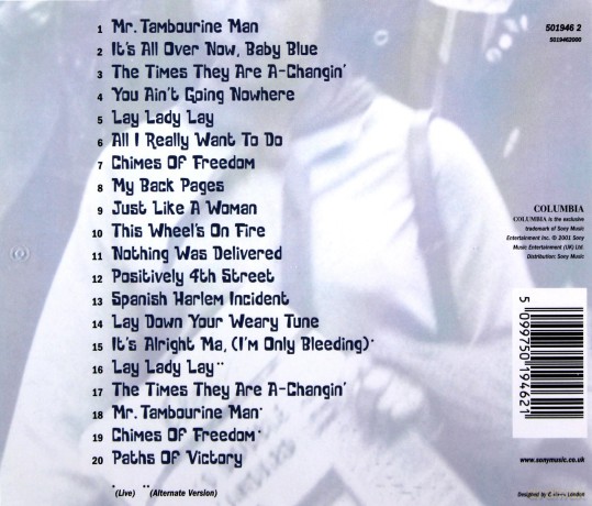 Byrds: Play The Songs Of Bob Dylan [CD]