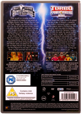 Power Rangers The Movieturbo A Power Rangers Movie [2DVD]