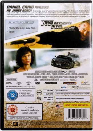 Quantum Of Solace [DVD]