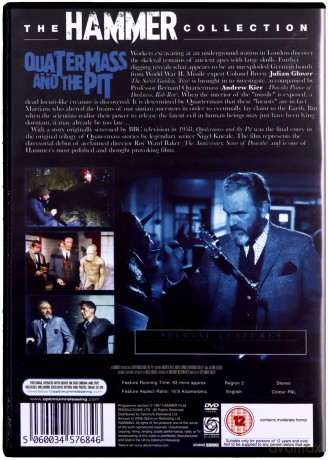 Quatermass And The Pit [DVD]