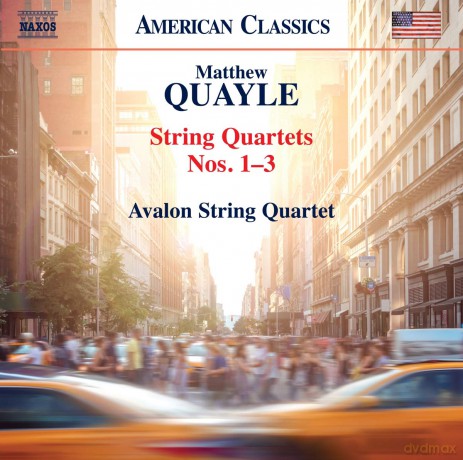 Avalon String Quartet: Quayle: String Quartets 1-3 [CD]