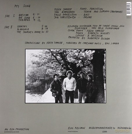 Keith Jarrett: My Song (180 gramm) Audiophile [Winyl]