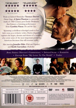A Quiet Passion (Cicha namiętność) [DVD]