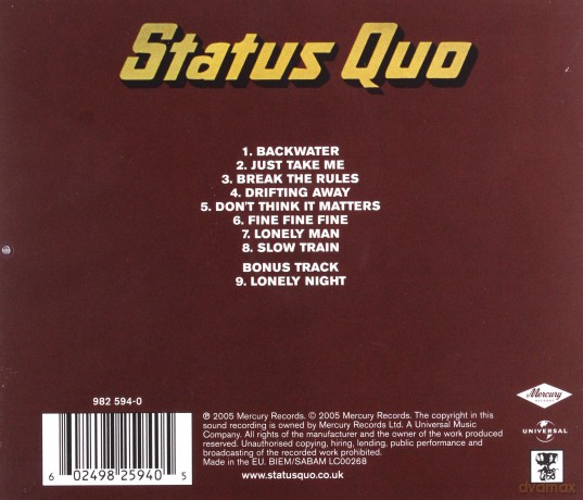 Status Quo: Quo [CD]