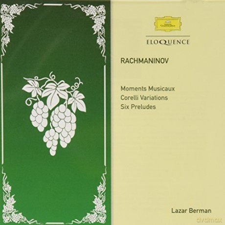 Lazar Berman: Rachmaninov Piano Works [CD]