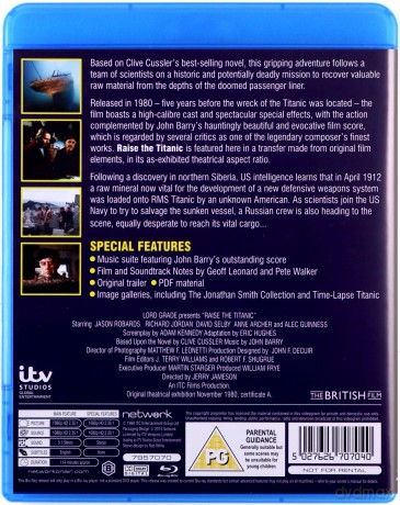 Raise The Titanic (Podnieść Titanica) [Blu-Ray]